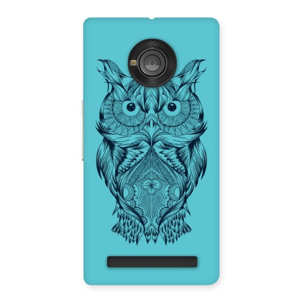 Designer Owl Back Case for Yu Yuphoria