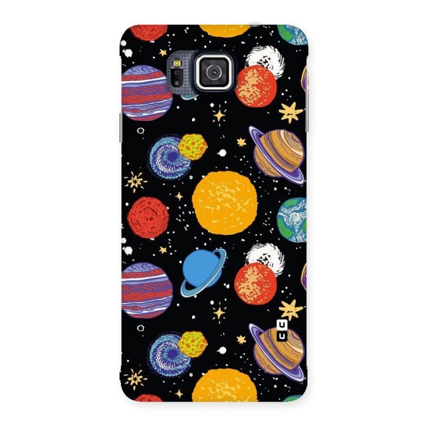 Designer Planets Back Case for Galaxy Alpha