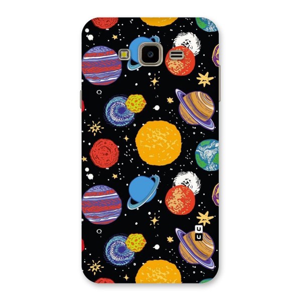 Designer Planets Back Case for Galaxy J7 Nxt