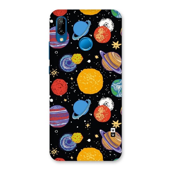 Designer Planets Back Case for Huawei P20 Lite