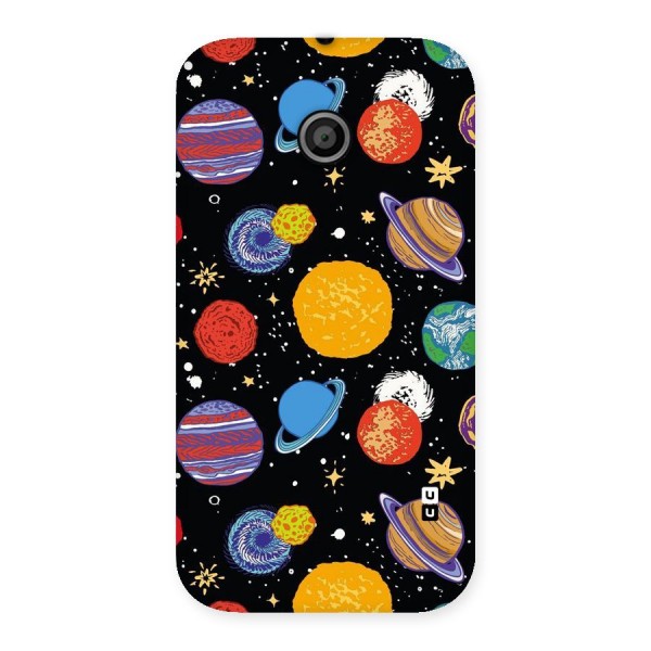 Designer Planets Back Case for Moto E