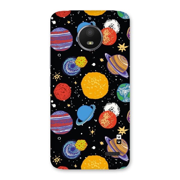 Designer Planets Back Case for Moto E4