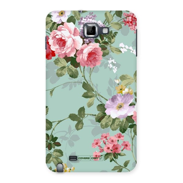 Desinger Floral Back Case for Galaxy Note