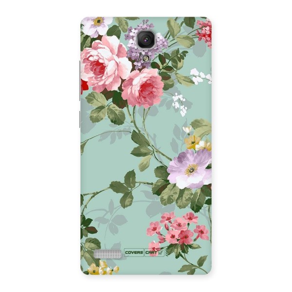 Desinger Floral Back Case for Redmi Note