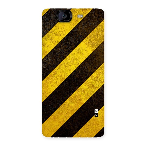 Diagonal Road Pattern Back Case for Canvas Knight A350