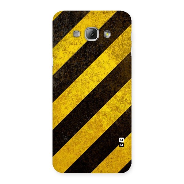 Diagonal Road Pattern Back Case for Galaxy A8