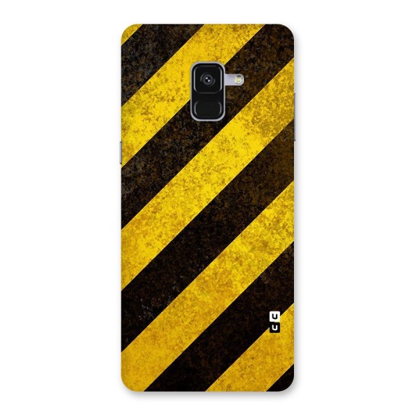 Diagonal Road Pattern Back Case for Galaxy A8 Plus