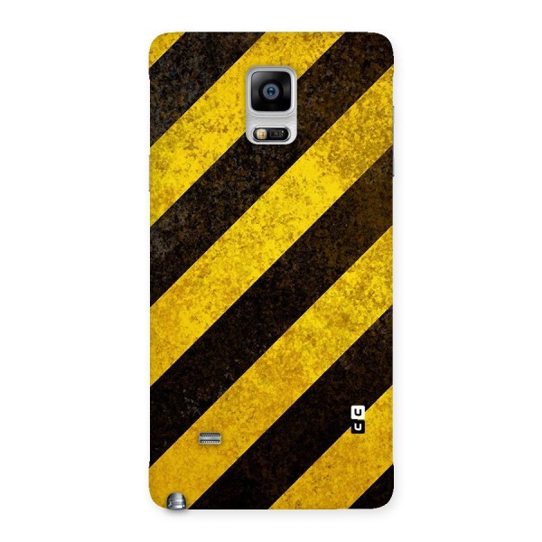 Diagonal Road Pattern Back Case for Galaxy Note 4