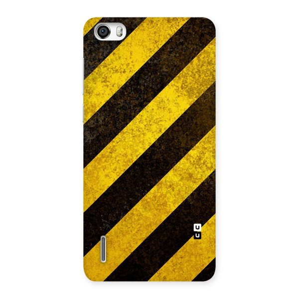 Diagonal Road Pattern Back Case for Honor 6