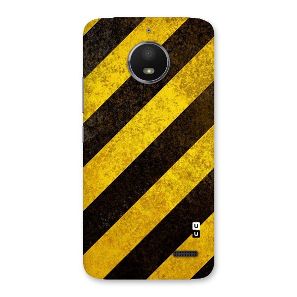 Diagonal Road Pattern Back Case for Moto E4