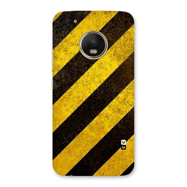 Diagonal Road Pattern Back Case for Moto G5 Plus