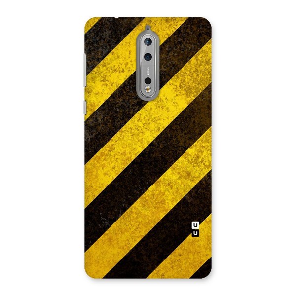 Diagonal Road Pattern Back Case for Nokia 8