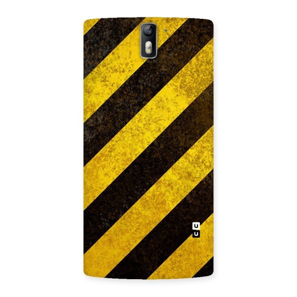 Diagonal Road Pattern Back Case for One Plus One