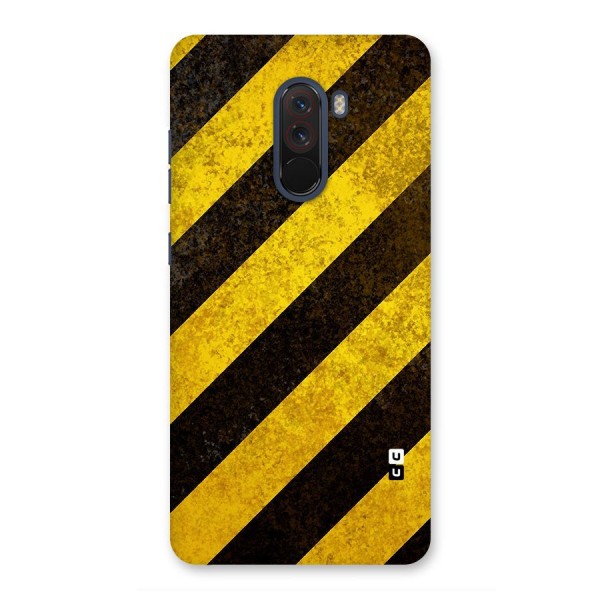 Diagonal Road Pattern Back Case for Poco F1