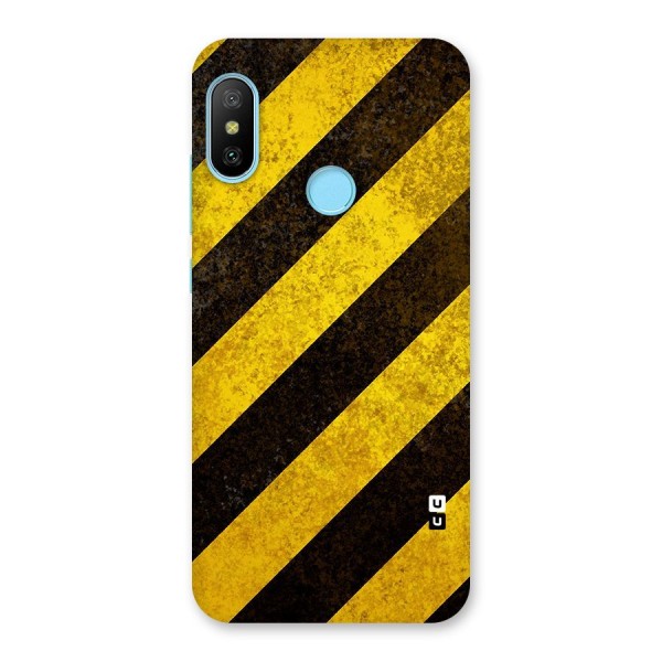 Diagonal Road Pattern Back Case for Redmi 6 Pro