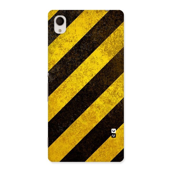 Diagonal Road Pattern Back Case for Sony Xperia M4