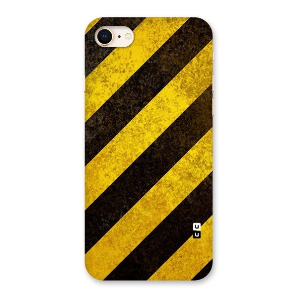 Diagonal Road Pattern Back Case for iPhone 8