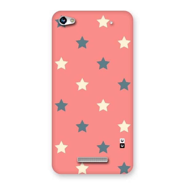 Diagonal Stars Back Case for Micromax Hue 2