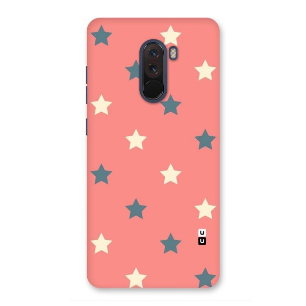 Diagonal Stars Back Case for Poco F1