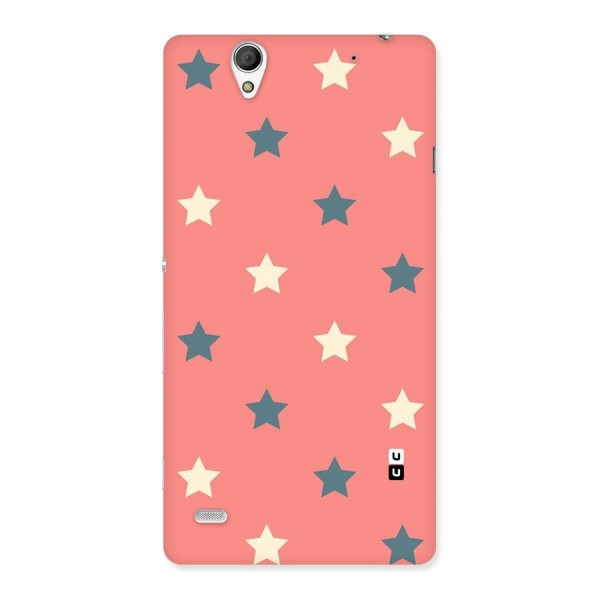 Diagonal Stars Back Case for Sony Xperia C4