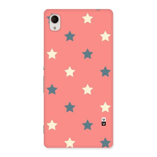 Diagonal Stars Back Case for Sony Xperia M4