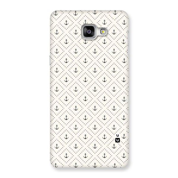 Diamond Anchor Design Back Case for Galaxy A9