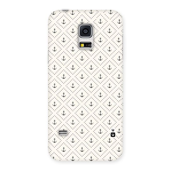 Diamond Anchor Design Back Case for Galaxy S5 Mini