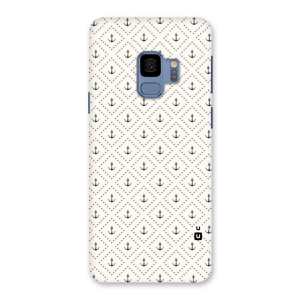 Diamond Anchor Design Back Case for Galaxy S9