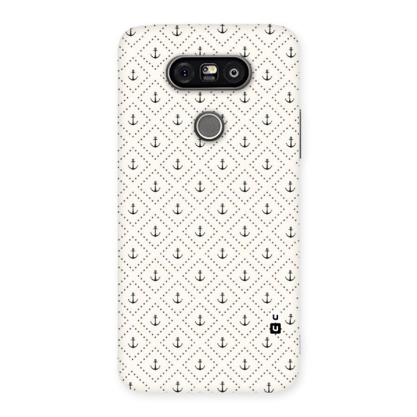 Diamond Anchor Design Back Case for LG G5