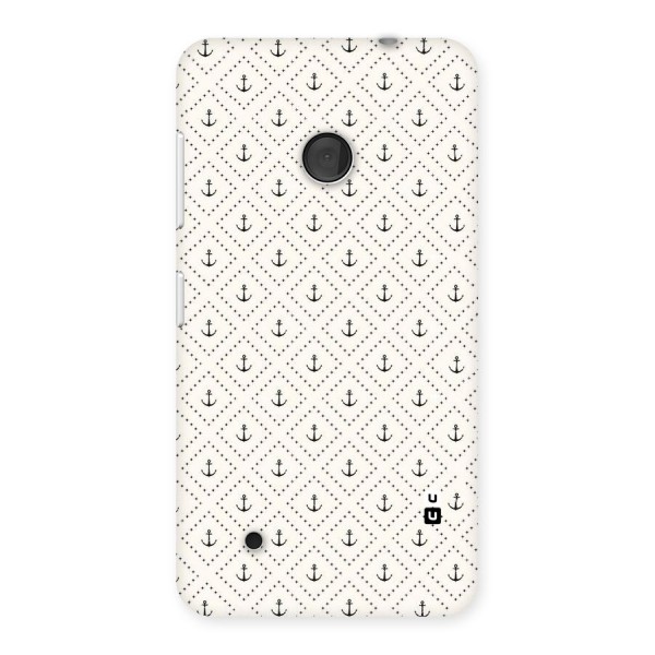 Diamond Anchor Design Back Case for Lumia 530