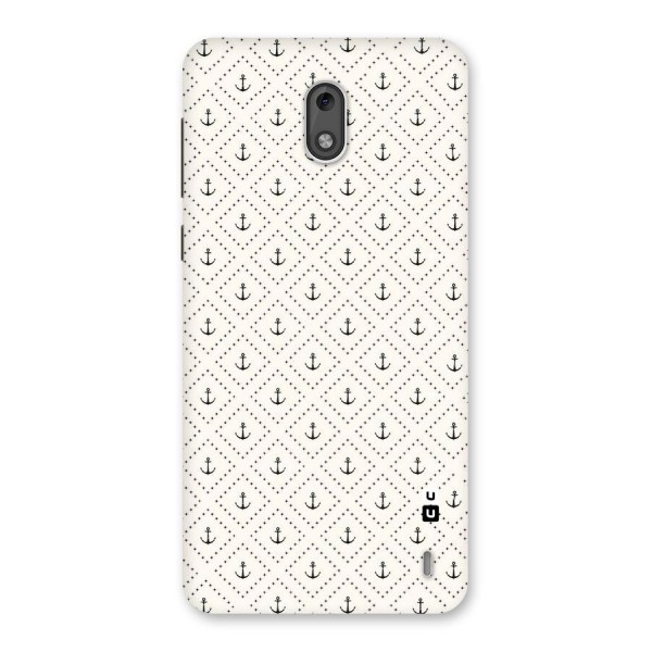 Diamond Anchor Design Back Case for Nokia 2