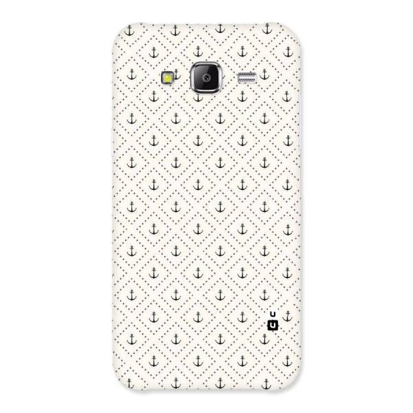 Diamond Anchor Design Back Case for Samsung Galaxy J5