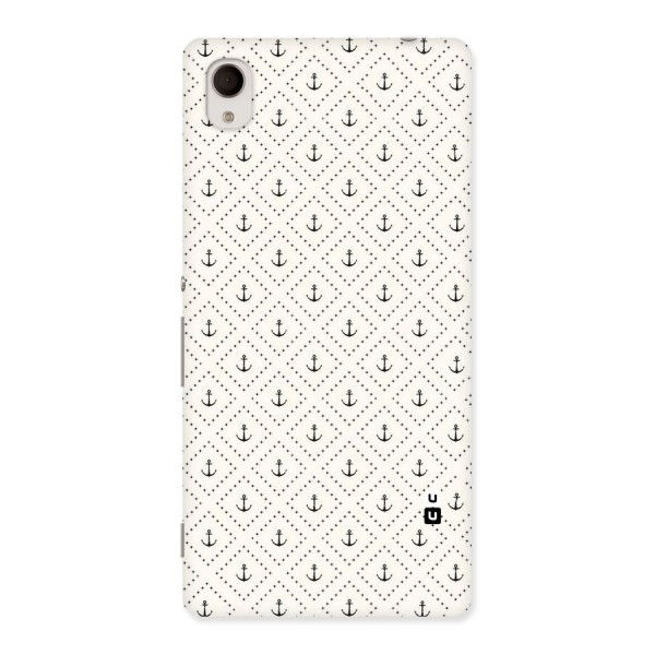 Diamond Anchor Design Back Case for Sony Xperia M4