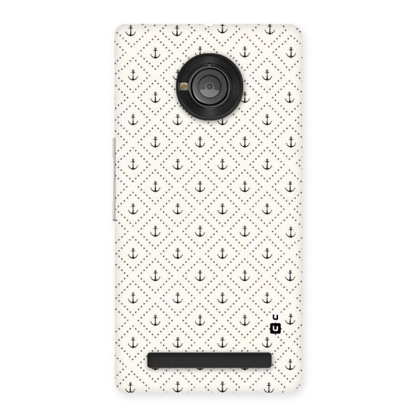 Diamond Anchor Design Back Case for Yu Yuphoria