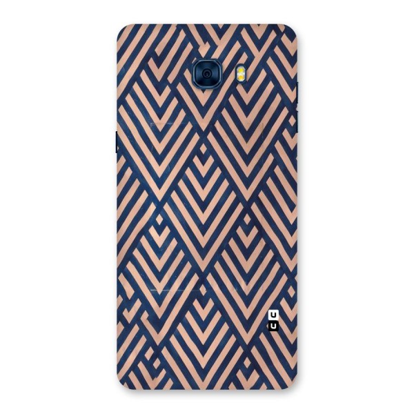 Diamond Blues Back Case for Galaxy C7 Pro