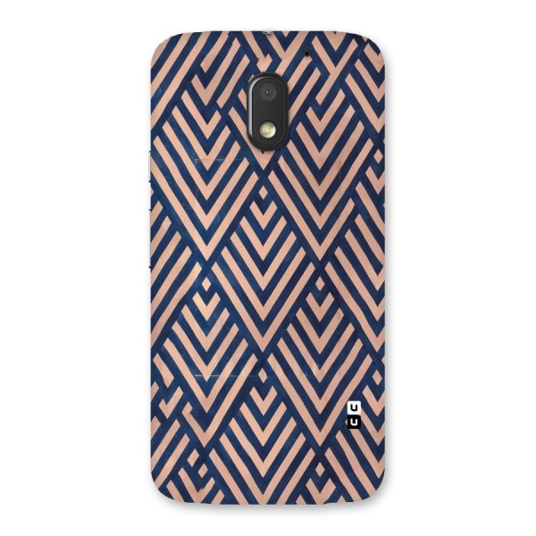 Diamond Blues Back Case for Moto E3 Power