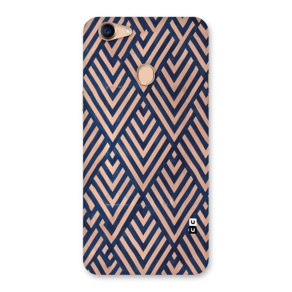 Diamond Blues Back Case for Oppo F5