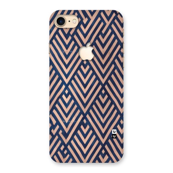 Diamond Blues Back Case for iPhone 7 Apple Cut