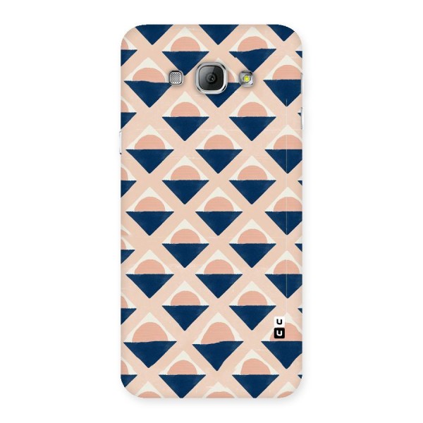 Diamond Circle Pattern Back Case for Galaxy A8