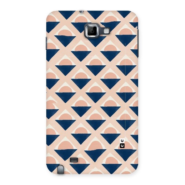 Diamond Circle Pattern Back Case for Galaxy Note