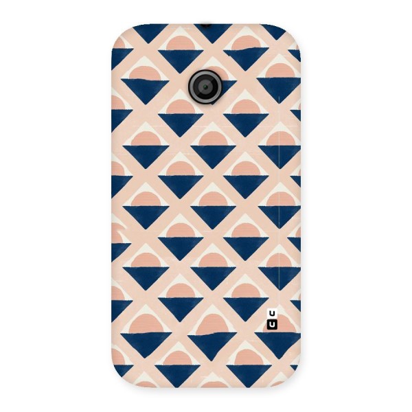 Diamond Circle Pattern Back Case for Moto E