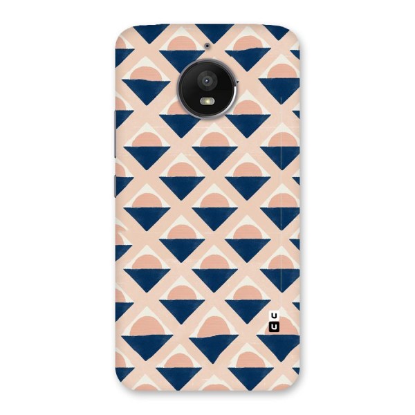 Diamond Circle Pattern Back Case for Moto E4 Plus