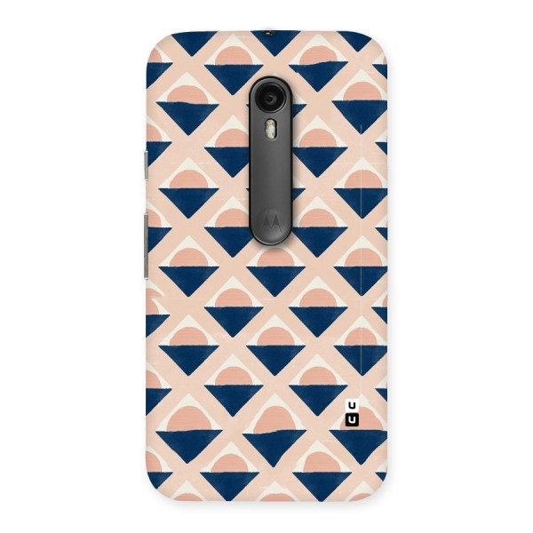 Diamond Circle Pattern Back Case for Moto G3