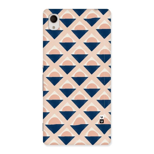 Diamond Circle Pattern Back Case for Sony Xperia M4