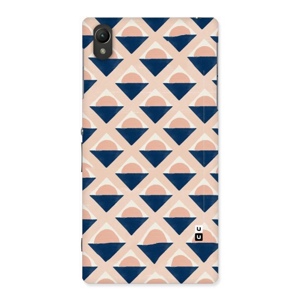 Diamond Circle Pattern Back Case for Sony Xperia Z1