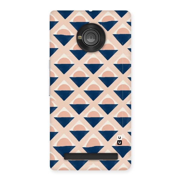 Diamond Circle Pattern Back Case for Yu Yuphoria