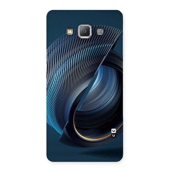 Digital Circle Pattern Back Case for Galaxy A7