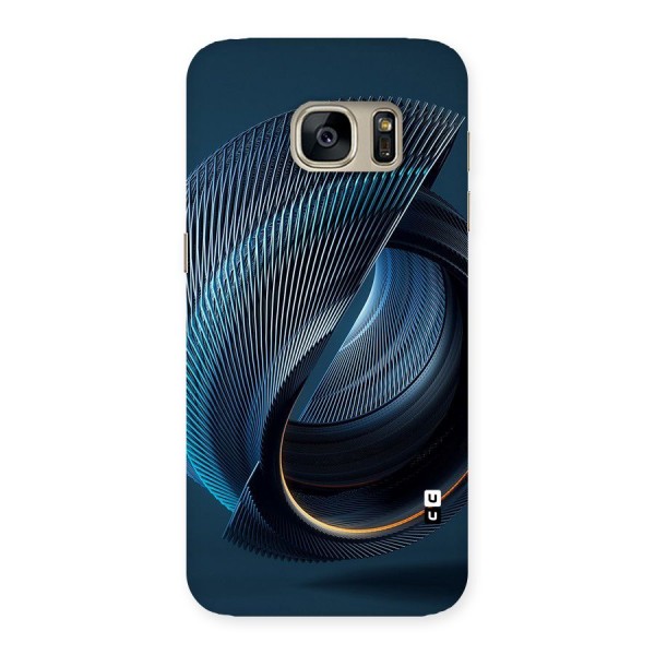 Digital Circle Pattern Back Case for Galaxy S7