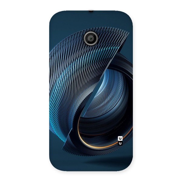 Digital Circle Pattern Back Case for Moto E