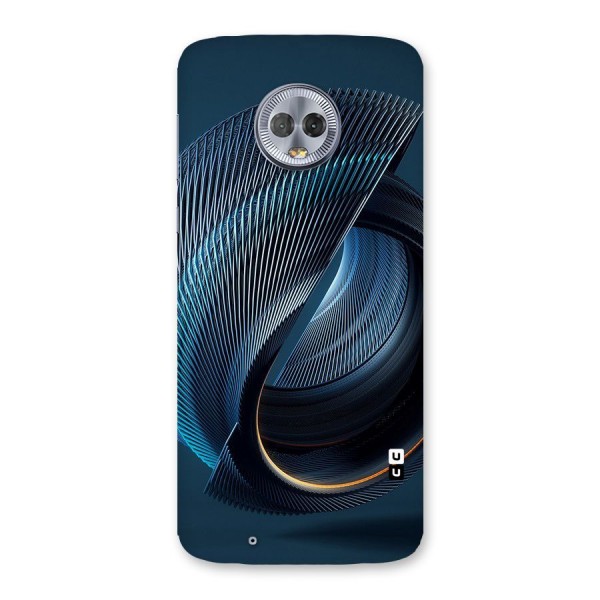 Digital Circle Pattern Back Case for Moto G6